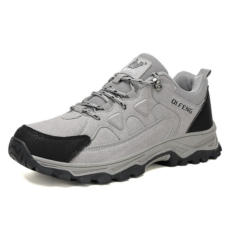 Men's & Women's Outdoor Hiking Shoes – Suede Low-Top Trail Sneakers | Sizes 37–49