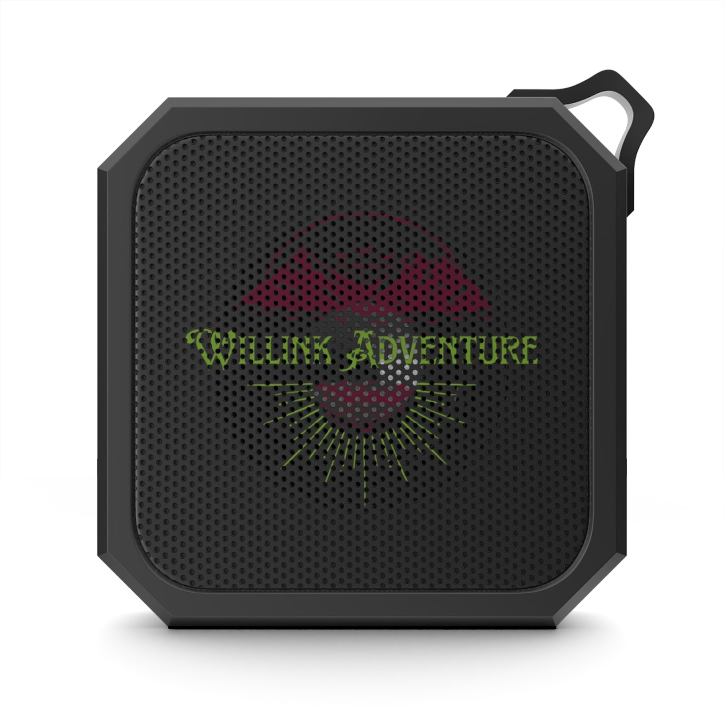 Portable Blackwater Outdoor Bluetooth Speaker — Waterproof Camping Speaker with Carabiner (Wildlife Adventure Graphic)