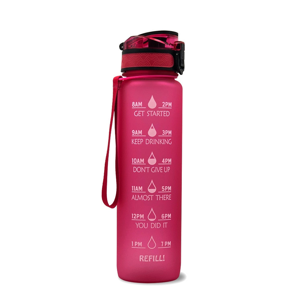 Large Capacity Sports Water Bottle – BPA-Free Leak-Proof Gym Bottle