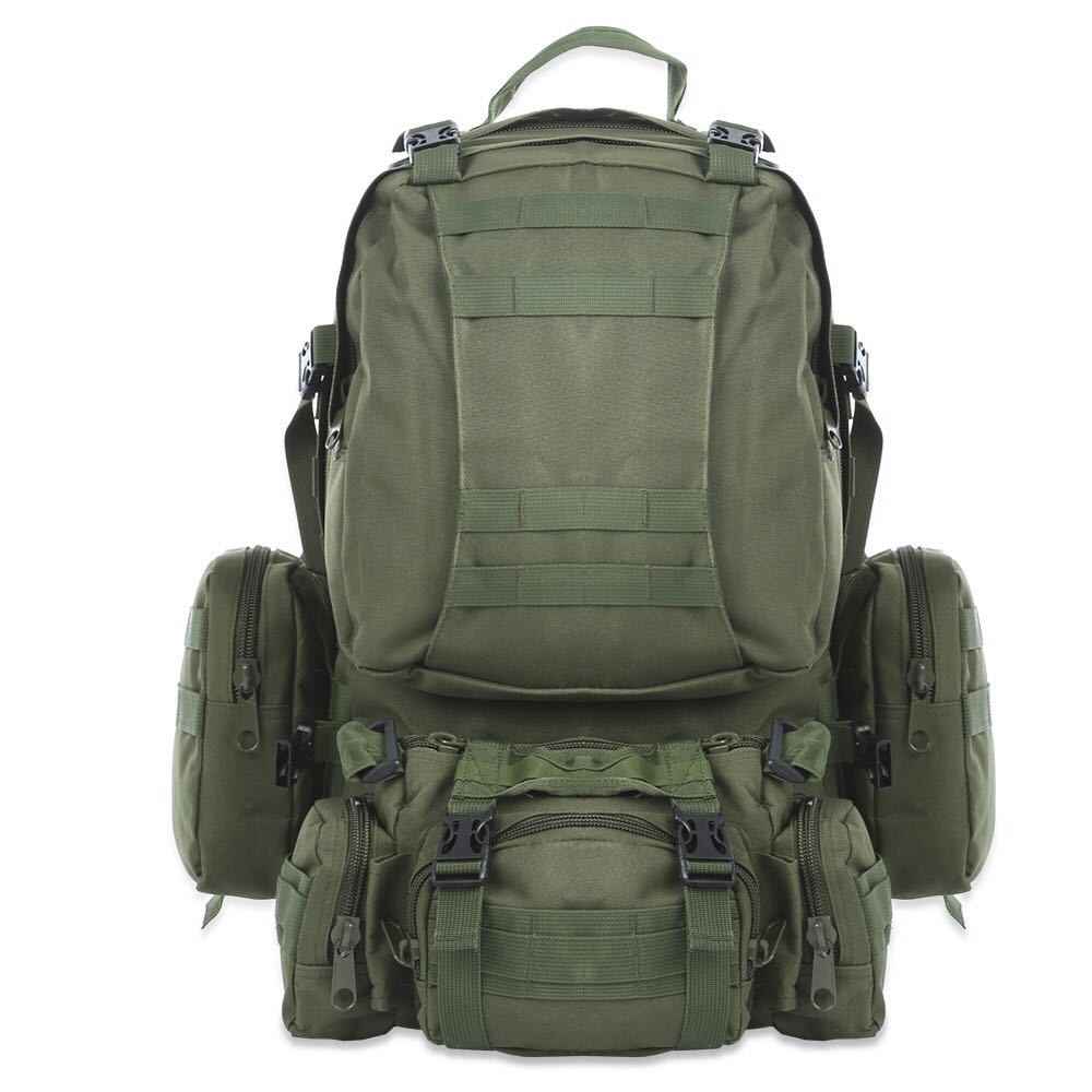 50L Tactical MOLLE Backpack – Waterproof Hiking Rucksack