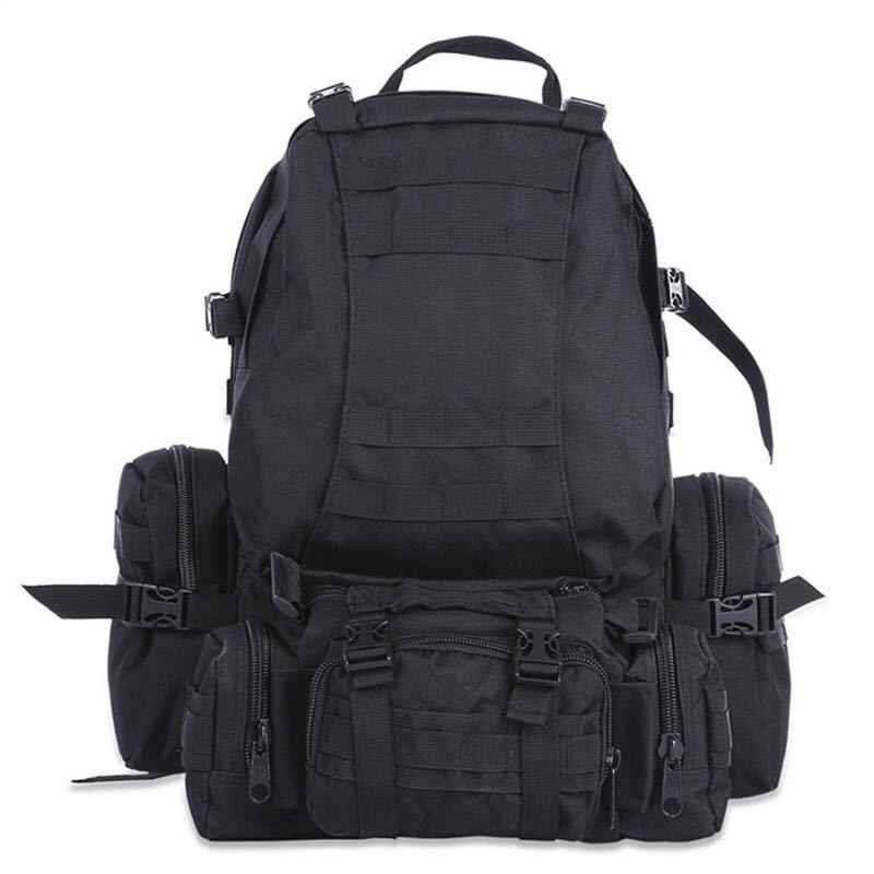 50L Tactical MOLLE Backpack – Waterproof Hiking Rucksack