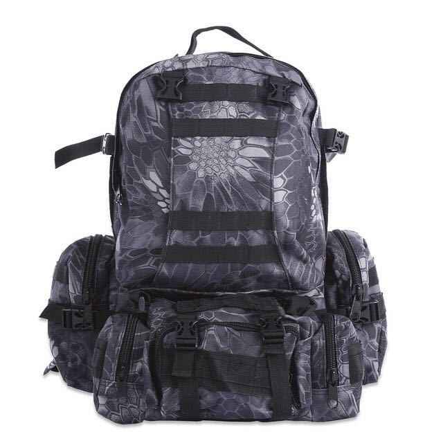 50L Tactical MOLLE Backpack – Waterproof Hiking Rucksack