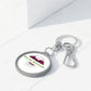 Adventure Keyring Tag — 'Willink Adventure' Mountain Keychain for Hikers & Travelers