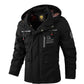 Men’s Hooded Parka Jacket – Windproof Winter Coat