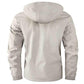 Men’s Hooded Parka Jacket – Windproof Winter Coat