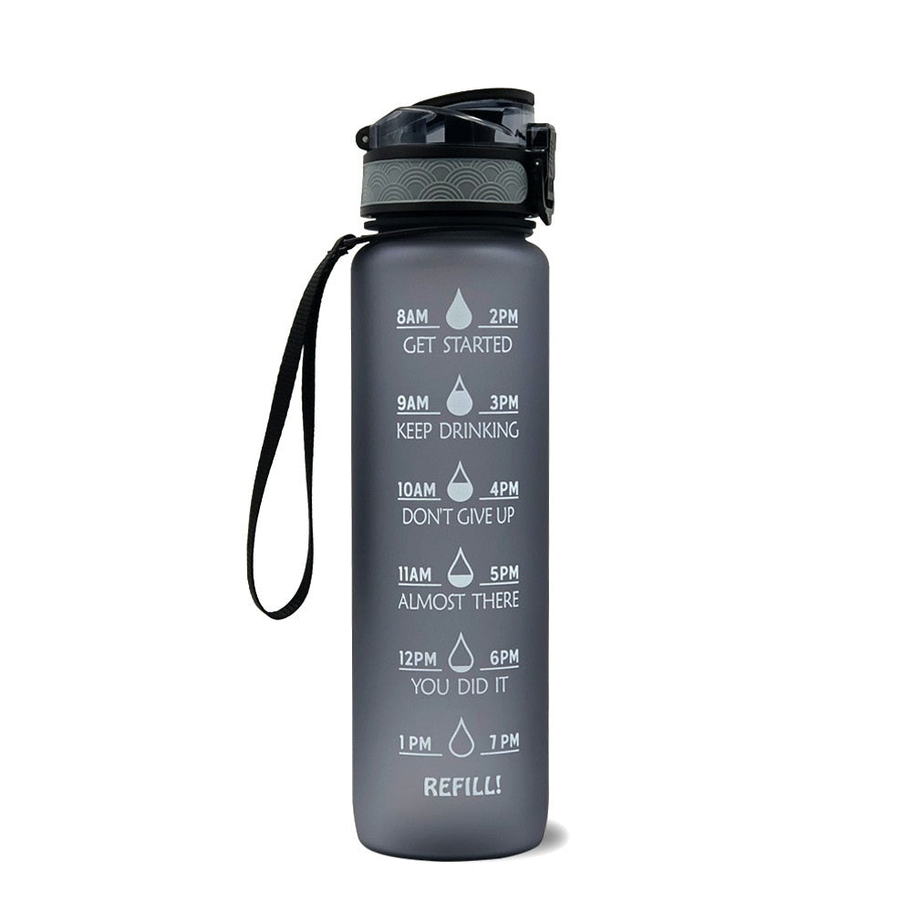 Large Capacity Sports Water Bottle – BPA-Free Leak-Proof Gym Bottle