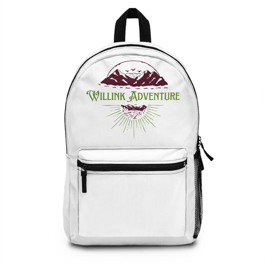 Willink Adventure Backpack — Mountain Graphic Daypack for Outdoor Travel