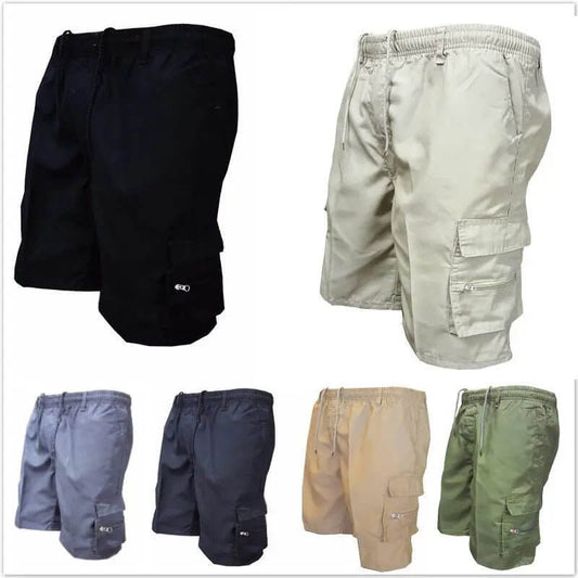 Men’s Casual Summer Work Shorts – Loose Outdoor Pants