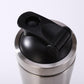 304 Stainless Steel Protein Shaker Bottle – Sports Cup with Ball