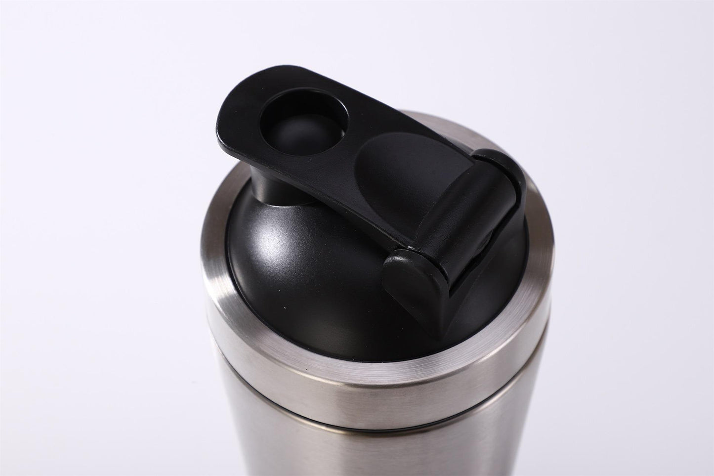 304 Stainless Steel Protein Shaker Bottle – Sports Cup with Ball