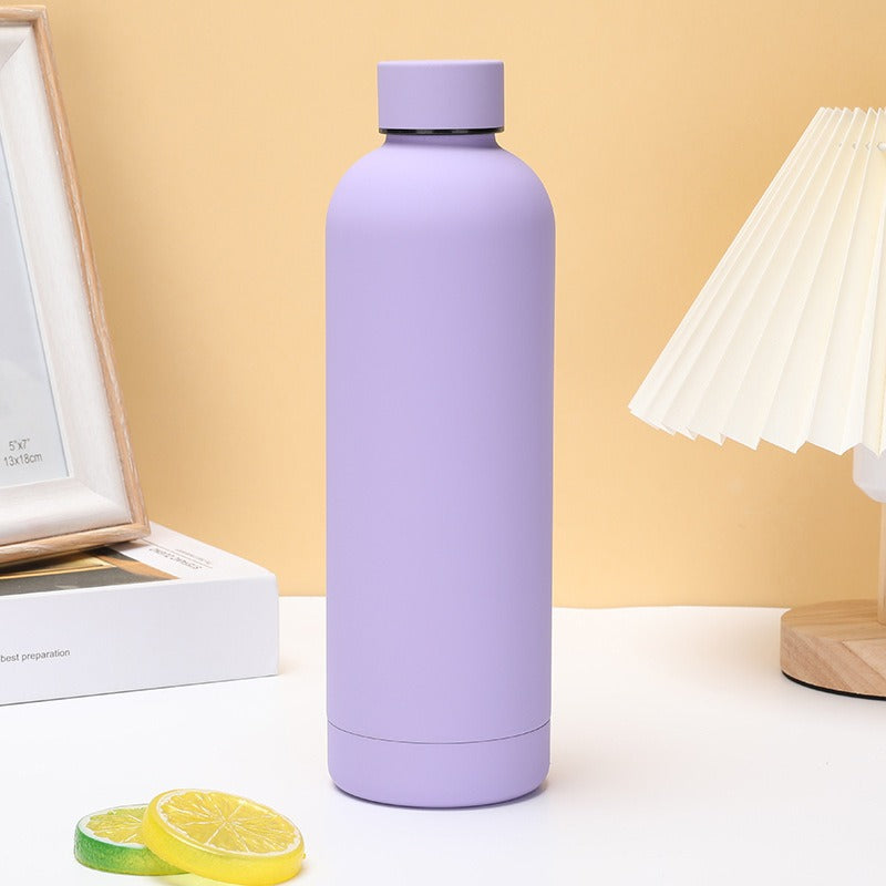 Double-Wall Stainless Steel Vacuum Flask – Insulated Water Bottle (350/500/750ml)