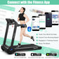 3HP Electric Folding Treadmill with Bluetooth Speaker