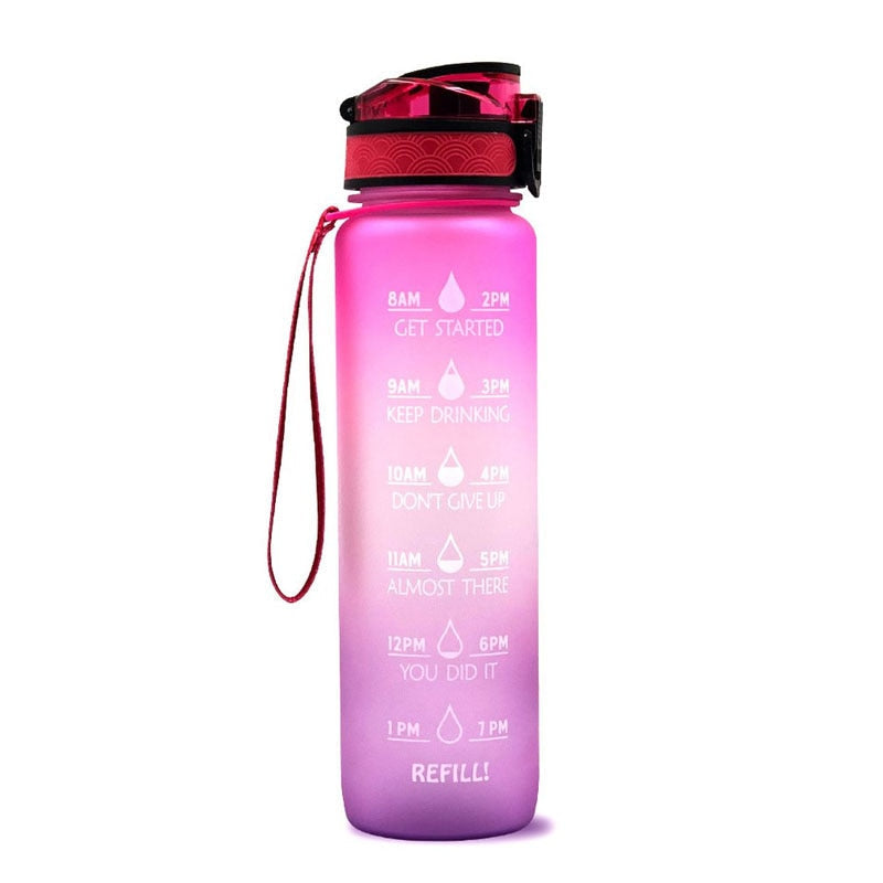Large Capacity Sports Water Bottle – BPA-Free Leak-Proof Gym Bottle