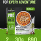 ReadyWise Outdoor Pro Adventure Meal - Breakfast Skillet, 2 Servings, 1 Pouch, Gluten Free, 700 Calories, 36g Protein, Freeze Dried Food & Dehydrated Backpacking Camping Meals, up to 5 Year Shelf Life