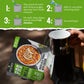 ReadyWise Outdoor Pro Adventure Meal - Breakfast Skillet, 2 Servings, 1 Pouch, Gluten Free, 700 Calories, 36g Protein, Freeze Dried Food & Dehydrated Backpacking Camping Meals, up to 5 Year Shelf Life