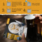 ReadyWise Outdoor Pro Adventure Meal - Breakfast Skillet, 2 Servings, 1 Pouch, Gluten Free, 700 Calories, 36g Protein, Freeze Dried Food & Dehydrated Backpacking Camping Meals, up to 5 Year Shelf Life