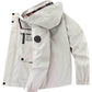 Men’s Hooded Parka Jacket – Windproof Winter Coat