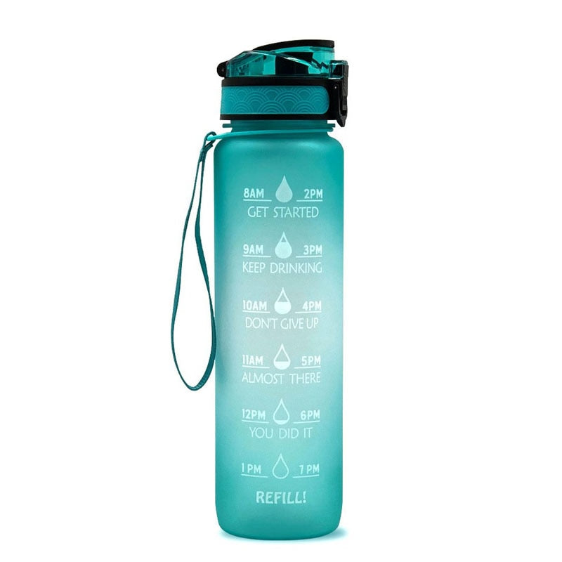 Large Capacity Sports Water Bottle – BPA-Free Leak-Proof Gym Bottle