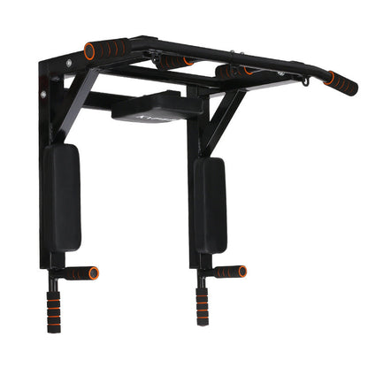 Wall-Mounted Sandbag & Pull-Up Rack – Fitness Equipment