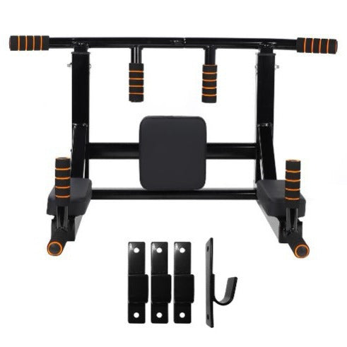 Wall-Mounted Sandbag & Pull-Up Rack – Fitness Equipment