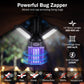 Outdoor Bug Zapper with Foldable Camping Lantern USB-C Rechargeable Electric Mosquito Killer