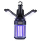 Outdoor Bug Zapper with Foldable Camping Lantern USB-C Rechargeable Electric Mosquito Killer