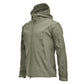 Men’s Camouflage Winter Jacket – Waterproof Hooded Windbreaker
