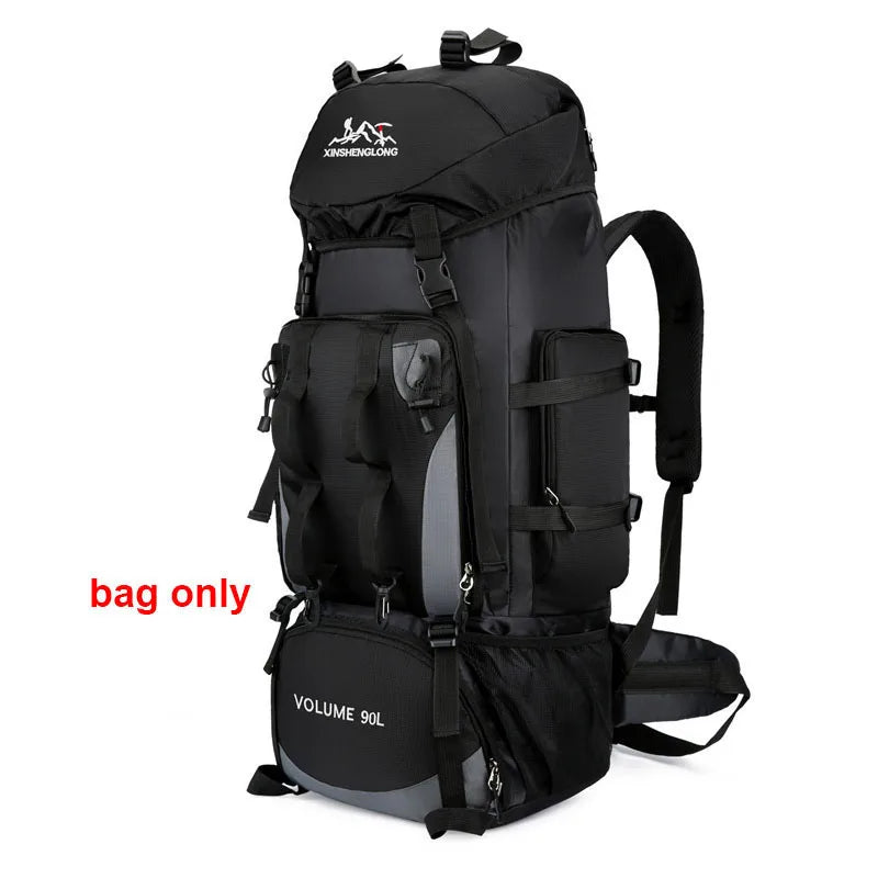90L Waterproof Hiking Backpack – Large Camping Rucksack