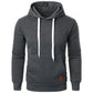 Men’s Lightweight Hoodie – Solid Color Pullover Sweatshirt