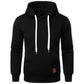 Men’s Lightweight Hoodie – Solid Color Pullover Sweatshirt