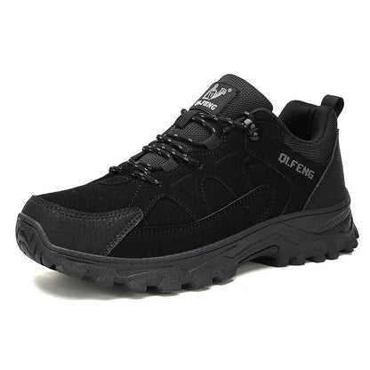 Men's & Women's Outdoor Hiking Shoes – Suede Low-Top Trail Sneakers | Sizes 37–49