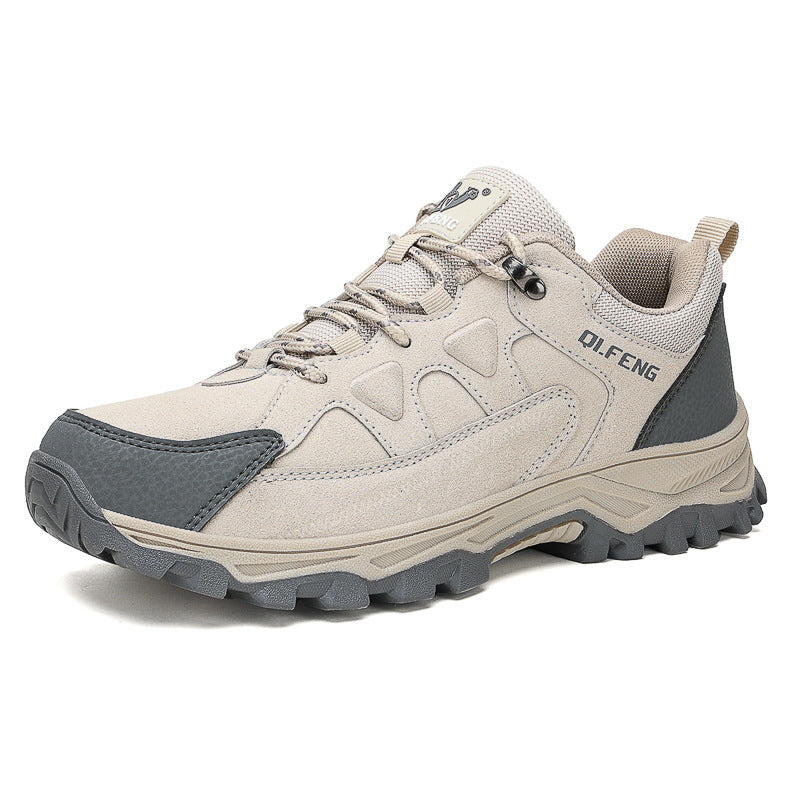 Men's & Women's Outdoor Hiking Shoes – Suede Low-Top Trail Sneakers | Sizes 37–49