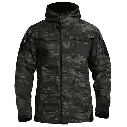 Men's Tactical Windbreaker Jacket for Outdoor Adventures
