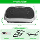 Whole Body Vibration Machine with Resistance Bands & Remote