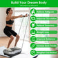 Whole Body Vibration Machine with Resistance Bands & Remote