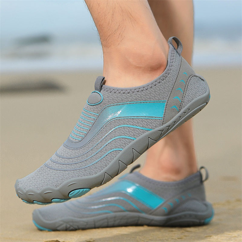 Men's Lightweight Non Slip Water Shoes Breathable Mesh Outdoor Footwear