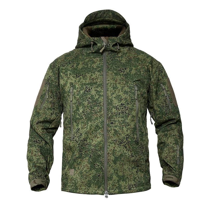 Men’s Camouflage Windbreaker Jacket – Lightweight Outdoor Coat