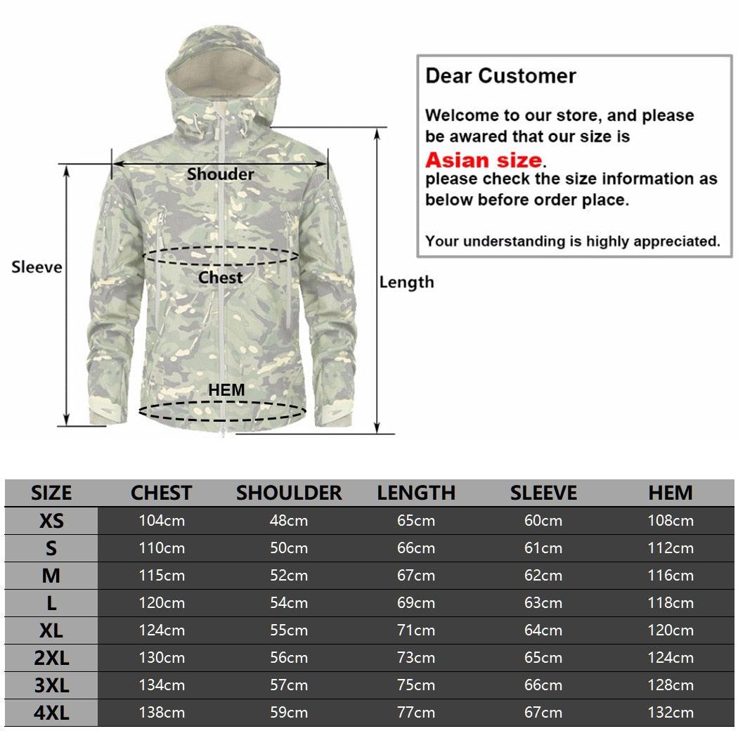 Men’s Camouflage Windbreaker Jacket – Lightweight Outdoor Coat
