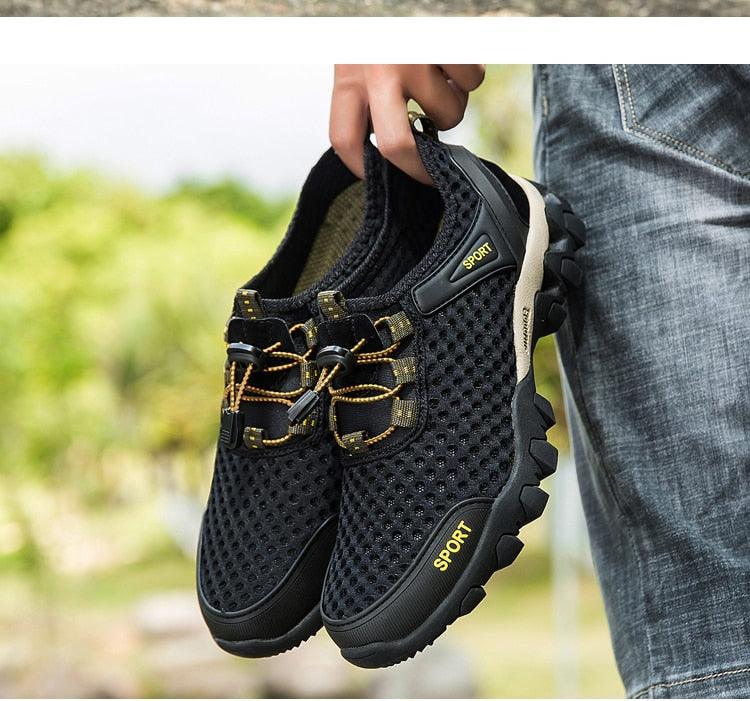 Men’s Quick-Dry Water Shoes – Non-Slip Beach & Hiking Sneakers