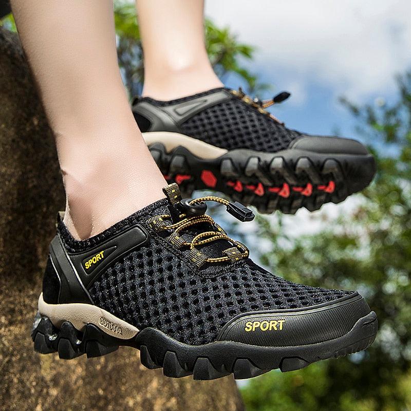 Men’s Quick-Dry Water Shoes – Non-Slip Beach & Hiking Sneakers