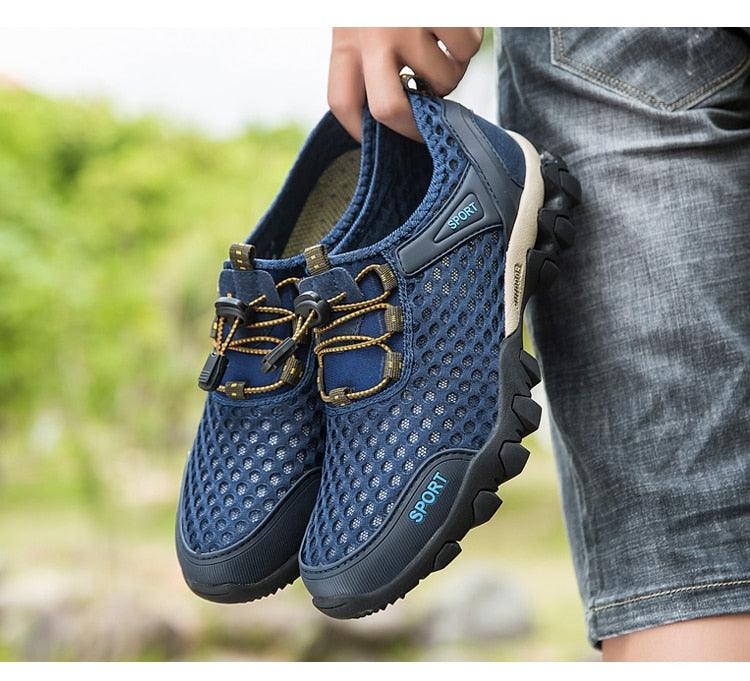 Men’s Quick-Dry Water Shoes – Non-Slip Beach & Hiking Sneakers