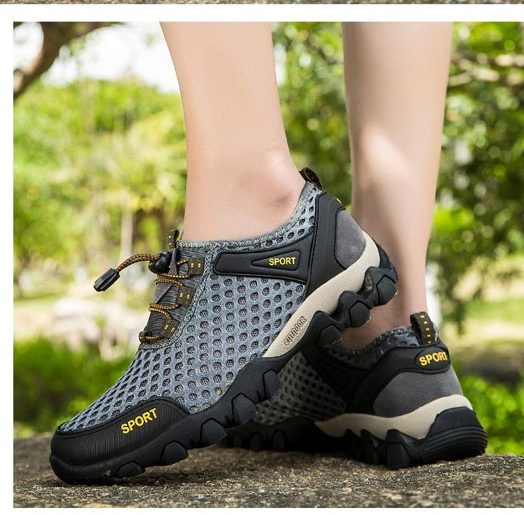 Men’s Quick-Dry Water Shoes – Non-Slip Beach & Hiking Sneakers
