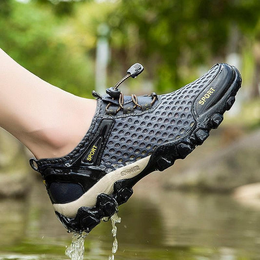 Men’s Quick-Dry Water Shoes – Non-Slip Beach & Hiking Sneakers
