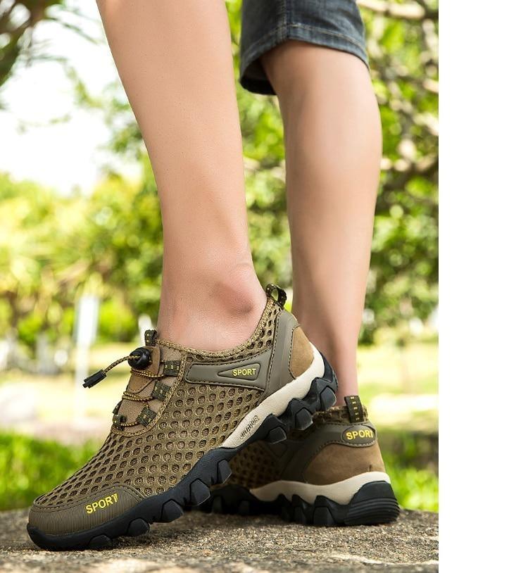 Men’s Quick-Dry Water Shoes – Non-Slip Beach & Hiking Sneakers