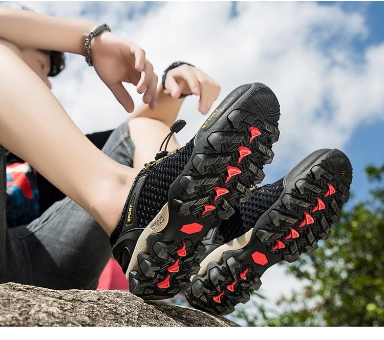 Men’s Quick-Dry Water Shoes – Non-Slip Beach & Hiking Sneakers