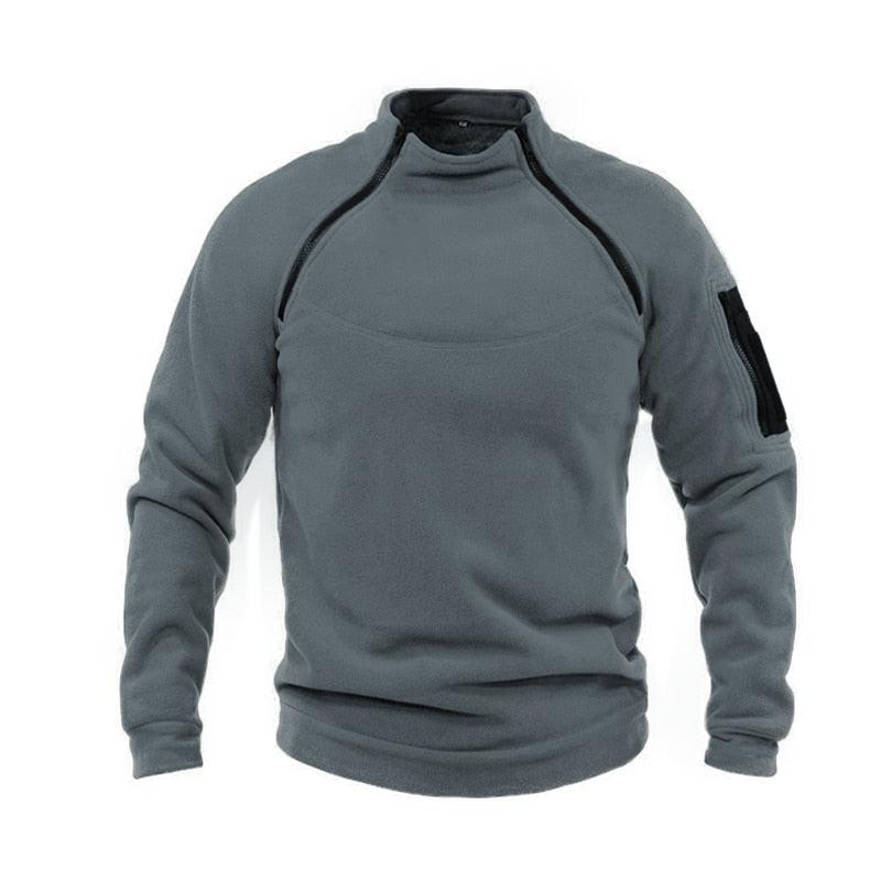 Men’s Tactical Fleece Jacket – Lightweight Windproof Outdoor Coat