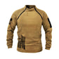 Men’s Tactical Fleece Jacket – Lightweight Windproof Outdoor Coat