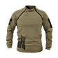 Men’s Tactical Fleece Jacket – Lightweight Windproof Outdoor Coat