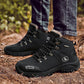 Men’s Waterproof Tactical Hiking Boots – Fur-Lined Winter Shoes