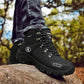 Men’s Waterproof Tactical Hiking Boots – Fur-Lined Winter Shoes